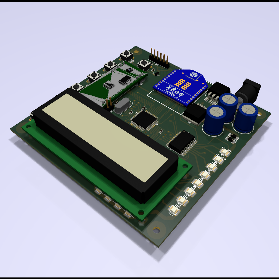 Custom PCB for RFID card reader
